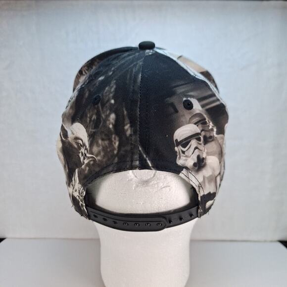 STAR WARS Movie Logo Darth Vader Luke Skywalker Snapback Hat - Picture 5 of 9